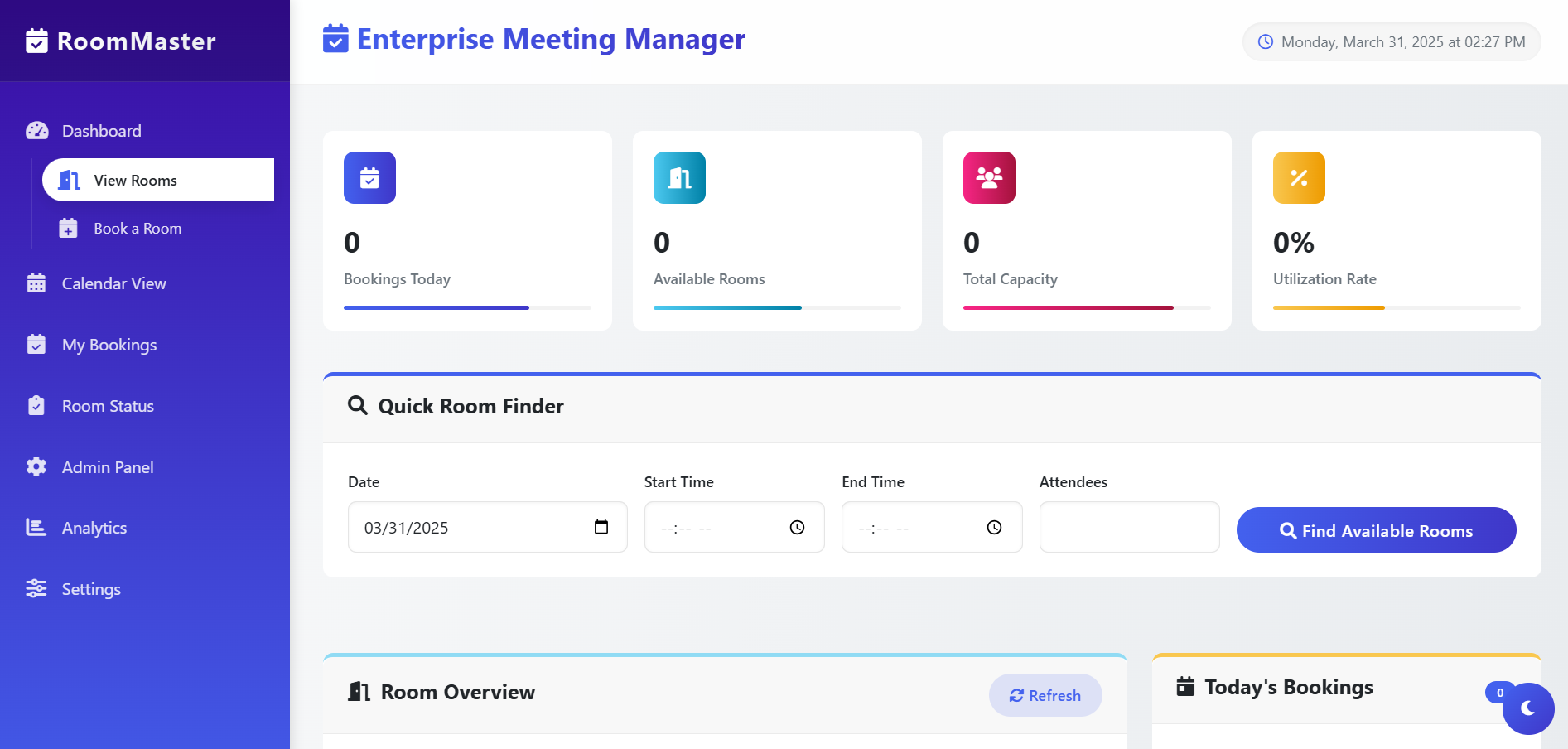 Meeting room manager
